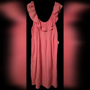 Pink Ruffle Dress